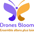 Logo Drones Bloom - Footer