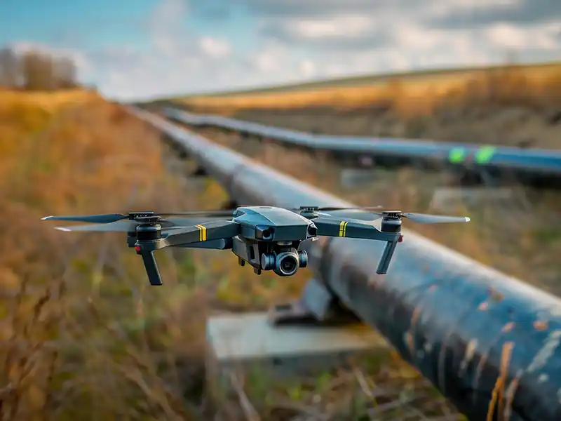 Comment se déroule une mission d'inspection par drone - Drones Bloom
