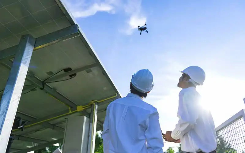 Constat assurance avec drone - Drones Bloom