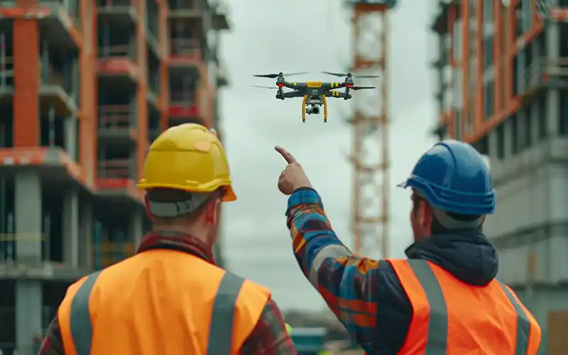 Inspection de chantier - Drones Bloom