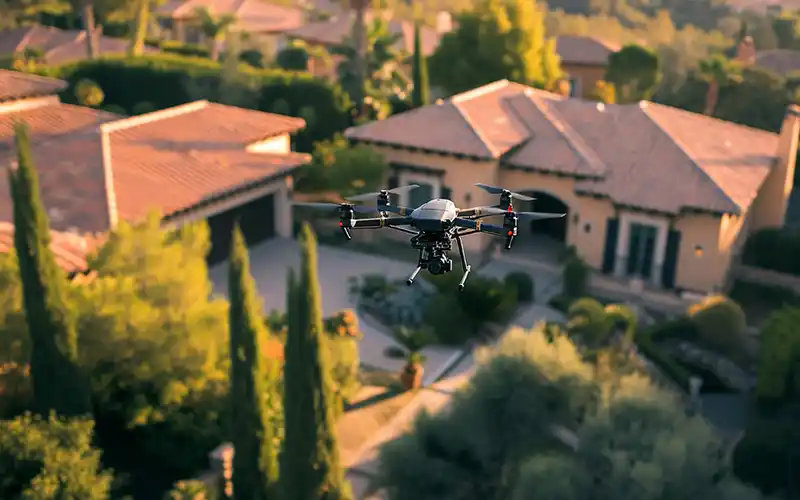 Vidéo aérienne immobilier - Drones Bloom